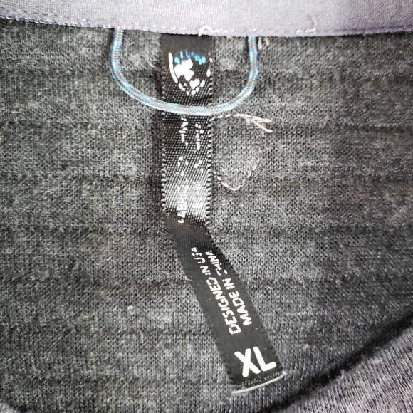 Kuhl Pullover Verena Funnel Neck Gray Red Pullover Women’s Size XL Flaw - Picture 9 of 12